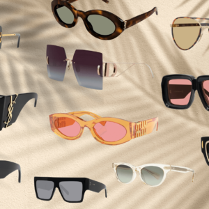 Collage of sunglasses