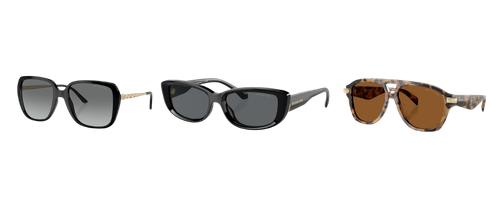 collage of Michael Kors sunglasses