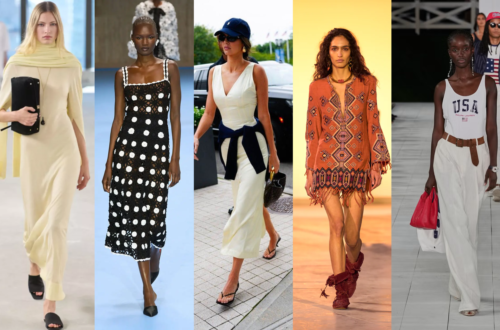 Models representing 2025 Summer Trends