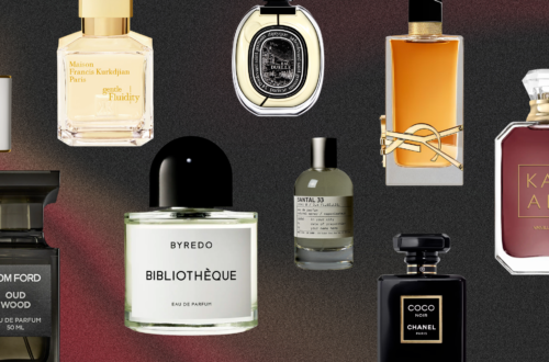 Collage of Fall Perfumes